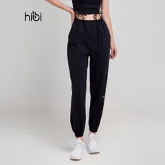 Quần Jogger Tập Gym Yoga Nữ Hibi Sports QD318 - Dây Rút, Túi 2 Bên, Chất Liệu Thun Cao Cấp, Đẹp và Thoải Mái