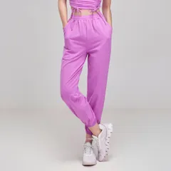Quần Jogger Tập Gym Yoga Nữ Hibi Sports QD318 - Dây Rút, Túi 2 Bên, Chất Liệu Thun Cao Cấp, Đẹp và Thoải Mái