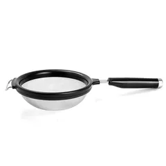Rây Lọc Thép Không Gỉ KitchenAid - Dụng Cụ Nhà Bếp Chất Lượng Cao, Tiện Dụng Cho Việc Rây Bột, Lọc Nước Khi Trụng Mì