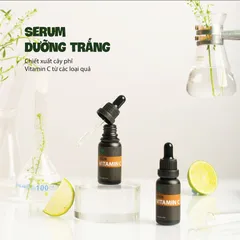 Serum Vitamin C Wonmom 20ml - Dưỡng Trắng Da, Mờ Thâm Nám, Tái Tạo Collagen, Chống Oxy Hóa, Phù Hợp Mọi Loại Da