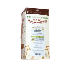 Snack Rong Biển Kẹp Hạt Dinh Dưỡng GUfoods - Thực Phẩm Thuần Chay Giàu Năng Lượng, Hỗ Trợ Ăn Sống Khỏe, 160g