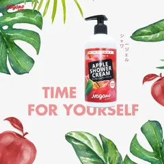 Sữa Tắm Hương Táo Nagano 250ml - Dưỡng Ẩm Da Mềm Mại Với Vitamin E - Sản Phẩm Chăm Sóc Cơ Thể Xịn Sò