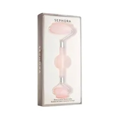 Thanh lăn massage mặt Sephora Rose Quartz Facial Roller - Giảm bọng mắt, làm săn chắc da, hỗ trợ hấp thụ dưỡng chất cho làn da tươi trẻ.