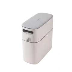 Thùng rác Ecoco E2244 12L - Thiết kế thông minh, nhấn mở tiện lợi cho nhà bếp, phòng tắm và văn phòng - Chất liệu nhựa ABS cao cấp