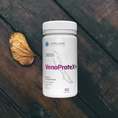 Viên uống LifeWise 365 VenoProtex+ - Hỗ trợ lưu thông máu, giảm nặng nề chân - Thực phẩm chức năng cho người trưởng thành, 60 viên