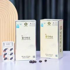 Viên uống thiên sâm trứng cá tầm Hwalgiryeoksam Hàn Quốc - Bổ sung sức khỏe, cải thiện sinh lực và trẻ hóa làn da, hộp 180 viên