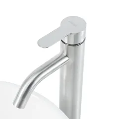 Vòi chậu lavabo nóng lạnh gắn bàn đá inox 304 sang trọng - Thiết kế hiện đại, phù hợp mọi không gian nội thất, chất liệu bền bỉ VRM7