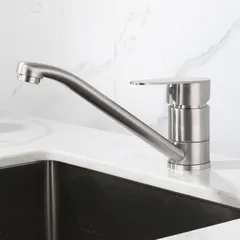 Vòi Lavabo Nóng Lạnh Thân Dài Inox 304 Hobby Home Decor VRM3 - Sang Trọng, Chống Gỉ, Dễ Dàng Vệ Sinh cho Nội Thất Hiện Đại