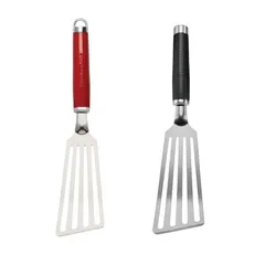 Xẻng Rán Đa Năng Khía KitchenAid Flex - Dụng Cụ Nhà Bếp Lý Tưởng Để Chiên và Lật Thực Phẩm Dễ Vỡ - Chất Liệu Thép Không Gỉ Đức