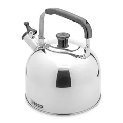 Ấm Đun Nước Inox Zebra 113528 5 Lít - Có Còi Báo Nước Sôi Chống Trào, Inox 304 Bền Bình An Toàn