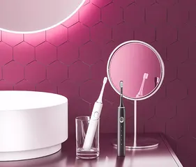 Bàn Chải Đánh Răng Điện Maxcare Hera Whitening SE - 4 Chế Độ Làm Sạch, Trắng Răng, Công Nghệ Sonic, Với Động Cơ Maglev, Nhỏ Gọn, Thời Gian Sử Dụng 30 Ngày