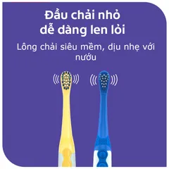 Bàn Chải Đánh Răng Điện Trẻ Em Colgate Minion - Thiết Kế Đáng Yêu, Công Nghệ Sóng Âm Dịu Nhẹ, Thích Hợp Cho Bé Từ 3 Tuổi Trở Lên