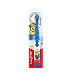 Bàn Chải Đánh Răng Điện Trẻ Em Colgate Minion - Thiết Kế Đáng Yêu, Công Nghệ Sóng Âm Dịu Nhẹ, Thích Hợp Cho Bé Từ 3 Tuổi Trở Lên