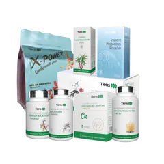 Bộ sản phẩm Thiên Sư hỗ trợ sức khỏe - Thanh lọc, giải độc với 8 loại thực phẩm chức năng dinh dưỡng cao cấp hỗ trợ tăng cường đề kháng.