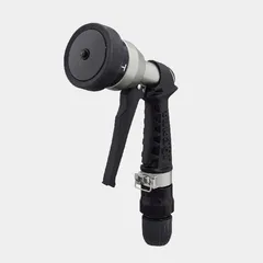 Bộ vòi tưới cây rút gọn Takagi RFC320GY 20m - Thiết kế thông minh với 4 chế độ phun và dây thu gọn tiện lợi cho khu vườn của bạn