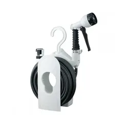 Bộ Vòi Tưới Cây Treo Tường Takagi R115CG 15m - Dây Dài Chất Lượng, Nhiều Chế Độ Phun, Tiện Lợi Rửa Xe, Tưới Vườn