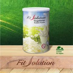 Bột Protein Thực Vật Total Swiss Fit Solution Vegetarian Hương Chuối - Dinh Dưỡng Chay, Giúp Tăng Cơ Cho Người Tập Luyện