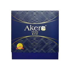 Bột uống Akero Fruit Juice Tăng Cường Sức Khỏe - Chiết Xuất Thiên Nhiên từ Lựu, Nho, Măng Cụt, Nghệ Đen - Hỗ Trợ Miễn Dịch