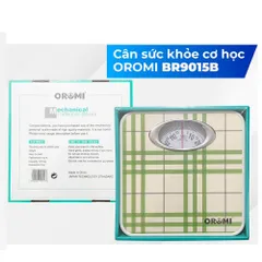 Cân Sức Khỏe Cơ Học Oromi BR9015B - Đo Trọng Lượng Tối Đa 120kg, Thiết Kế Đơn Giản Không Cần Pin, Dễ Sử Dụng Tại Nhà