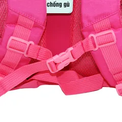 Balo Chống Gù Thiên Long BP-017 Hình Bướm Hồng - Đệm Lưng Êm Ái, Thiết Kế Trợ Lực, Phù Hợp Cho Bé Gái
