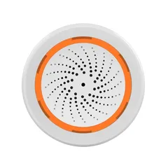 Chuông Báo Khách Chống Trộm Thông Minh Zigbee Tuya - Âm Thanh 90db, 14 Kiểu Chuông Tùy Chọn, Giám Sát An Ninh Tiện Lợi