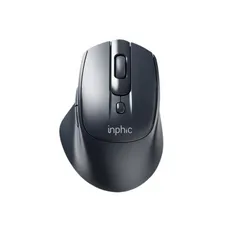 Chuột Không Dây Sạc Inphic DR2 - Chuột Gaming Ergonomic Kiểu Dáng Sang Trọng, Silent Click, Kết Nối USB và Bluetooth 4.0/5.0