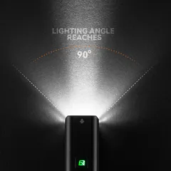 Đèn Pha Xe Đạp Cảm Biến Rockbros 1500 Lumens Sạc Type C, Chống Nước IPX6, Chiếu Sáng 200 Mét - Phụ Kiện Thể Thao An Toàn
