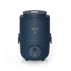 Hộp Cơm Cắm Điện Bear DFH-B15X3 3 Khay Inox Dung Tích 1.5L - Hâm Nóng Nhanh, Tháo Rời Tiện Lợi, Bảo Quản Thực Phẩm An Toàn