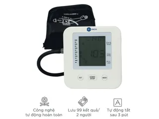 Máy Đo Huyết Áp Bắp Tay Tự Động Kachi MK293 - Thiết Kế Nhỏ Gọn, Dễ Sử Dụng, Lưu Trữ 99 Kết Quả, Màn Hình LCD Rõ Nét