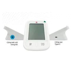 Máy Đo Huyết Áp Bắp Tay Tự Động Yonker YK-BPA2 - Chứng Nhận CE, FDA, Màn Hình Lớn, Pin Lithium, Dành Cho Người Lớn Tuổi, Tiện Dụng Khi Du Lịch
