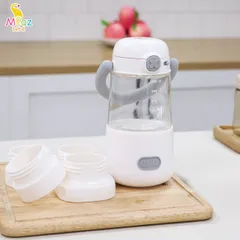 Máy Hâm Sữa Di Động Moaz Bebe MB-069 - Ủ Bình Sữa Không Dây, Thiết Kế Nhỏ Gọn, Nhiệt Độ Cài Đặt 37-50°C, Dung Lượng Pin Lớn