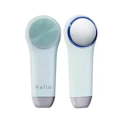 Máy rửa mặt massage Halio Multi-Task - Tích hợp ánh sáng đỏ-xanh và nhiệt, làm sạch sâu, hỗ trợ cải thiện mụn, se khít lỗ chân lông.