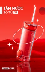 Máy Tăm Nước Mini 3 Chế Độ Làm Sạch Lazychef 3s - Công Nghệ Sóng Siêu Âm, Thiết Kế Siêu Gọn, Sạch Sâu 360 Độ, Dễ Dàng Sử Dụng