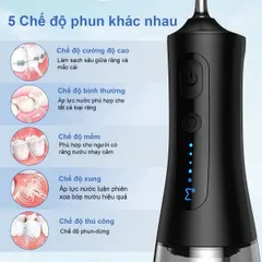 Máy Tăm Nước Xiaomi Enpuly W1 Plus - 5 Chế Độ Phun, Áp Lực 140psi, Loại Bỏ 99.99% Mảng Bám, Thiết Kế Chắc Chắn, Sử Dụng Đến 40 Ngày