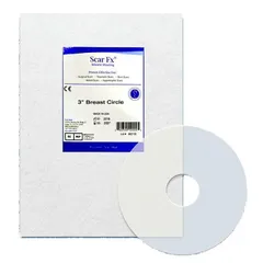 Miếng Dán Silicone Hỗ Trợ Xóa Mờ Sẹo Phẫu Thuật Ngực Rejuvaskin Scar FX Breast Circle - Tái Sử Dụng, Chăm Sóc Da Hiệu Quả