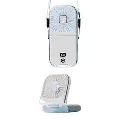 Quạt mini tích điện cầm tay CTFAST F30 Pro - Thiết kế 3 trong 1, 4 tốc độ, sạc USB, bền bỉ, tiện lợi cho mùa hè nóng bức