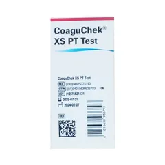 Que đo độ đông máu CoaguChek XS - Hộp 06 que thử tiện dụng cho máy đo INR tại nhà, dễ sử dụng và chính xác cho người dùng thuốc chống đông