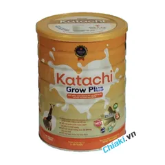 Sữa Hỗ Trợ Tăng Chiều Cao Katachi Grow Plus 900g - Dinh Dưỡng Cho Bé Từ 1 Tuổi, Bổ Sung Vitamin và DHA Giúp Phát Triển Chiều Cao và Trí Não