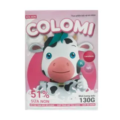 Bột Sữa Non Colomi Tăng Cường Sức Đề Kháng Cho Bé - Phát Triển Trí Não Và Chiều Cao, Xuất Xứ Mỹ, Dinh Dưỡng Tự Nhiên 130g