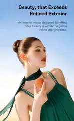 Tai Nghe Bluetooth Baseus AirNora 2 - Tai Nghe Không Dây Chống Ồn ANC, Âm Thanh Chất Lượng Cao, Thiết Kế Hiện Đại, Sạc Nhanh