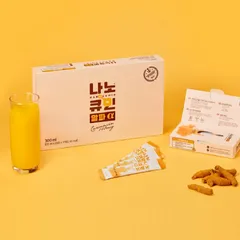 Tinh Chất Nghệ Nanocumin Alpha Hàn Quốc - Hỗ Trợ Làm Đẹp Da, Tăng Cường Sức Khỏe, Dễ Uống, Hộp 30 Gói