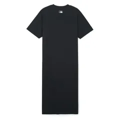 Váy MLB Basic Small Logo New York Yankees - Váy Suông Đen Thời Trang Cho Cô Nàng Sành Điệu, Chất Liệu Cotton Mềm Mại