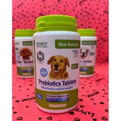 Viên Men Vi Sinh Spirit Probiotics Hỗ Trợ Tiêu Hóa Cho Chó - Cân Bằng Vi Sinh Đường Ruột và Tăng Cường Hệ Miễn Dịch