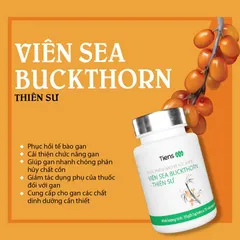 Viên Sea Buckthorn Thiên Sư - Hỗ Trợ Bổ Gan, Cải Thiện Chức Năng Gan, Bảo Vệ Sức Khỏe Gan 70 Viên