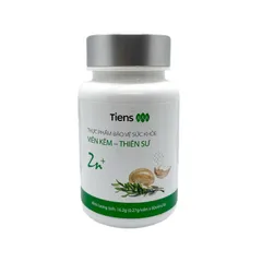Viên Uống Hỗ Trợ Bổ Sung Kẽm Thiên Sư - Tăng Cường Đề Kháng Cho Người Lớn Và Trẻ Em Từ 3 Tuổi - Lọ 60 Viên
