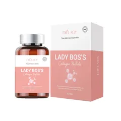 Viên uống Lady Boss hỗ trợ nội tiết tố nữ - Cải thiện sức khỏe sinh lý, làm trắng da, giảm tàn nhang, chất lượng cao từ Dr.Lady