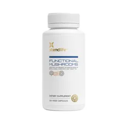 Viên uống nấm hữu cơ Xtend Life Functional Mushrooms - Hỗ trợ miễn dịch, tăng cường sức khỏe với nấm Linh Chi, Chaga, Vân Chi, 120 viên