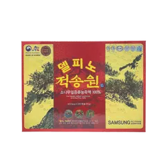 Viên Uống Tinh Dầu Thông Đỏ Del Pino Jeok Song Won - Hỗ Trợ Sức Khỏe, Cải Thiện Tâm Trạng, 180 Viên Hàn Quốc