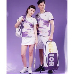 Balo Đựng Vợt Cầu Lông Victor BR3825TTY - Thiết Kế Ngăn Đựng Giày, Bảo Vệ Vợt Tối Ưu, Chất Liệu Cao Cấp, Thể Thao Thoải Mái