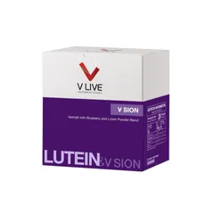 Bột Uống Hỗ Trợ Tăng Cường Thị Lực VLive V Sion - Giàu Lutein và Dinh Dưỡng Bảo Vệ Đôi Mắt Khỏe Mạnh, Giảm Căng Thẳng Mắt